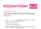 Rückantwortkarte Muster ©Bad Aachen